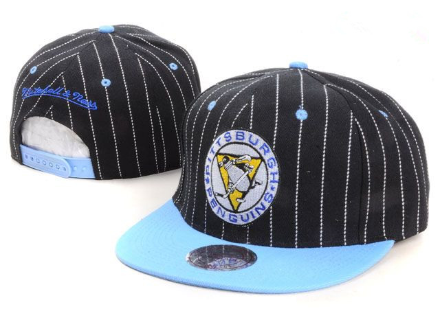 NHL Pittsburgh Penguins M&N Snapback Hat NU04
